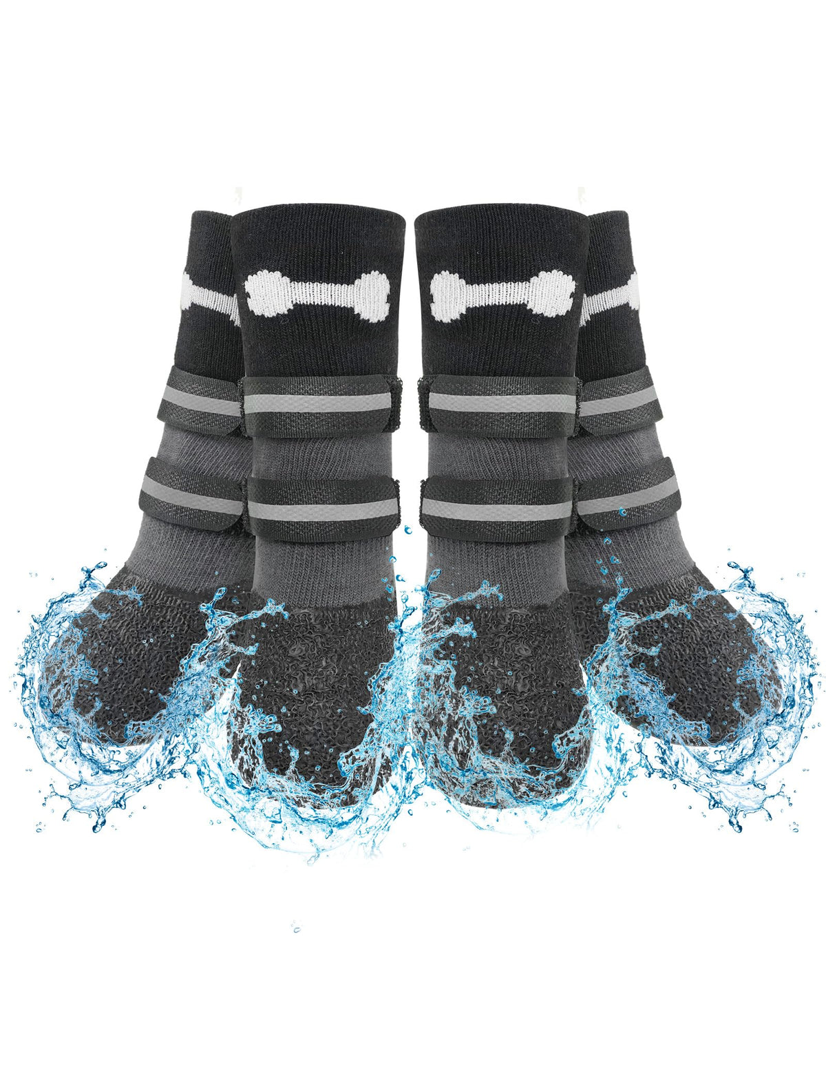 SCENEREAL dog boots on paw protect against hot pavement for safer walking