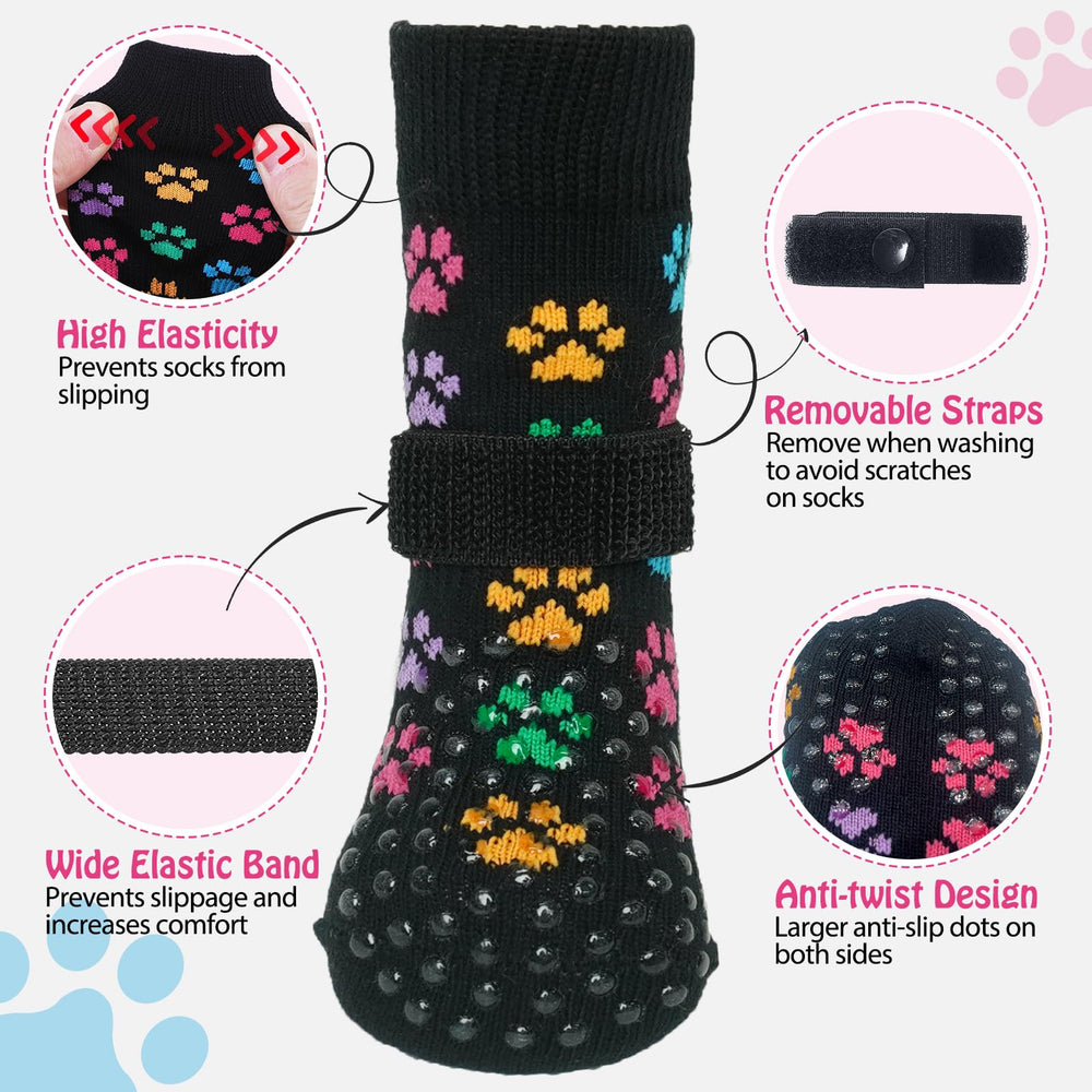 SCENEREAL adjustable-straps sock secures feet during movement.