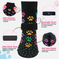 SCENEREAL adjustable-straps sock secures feet during movement.
