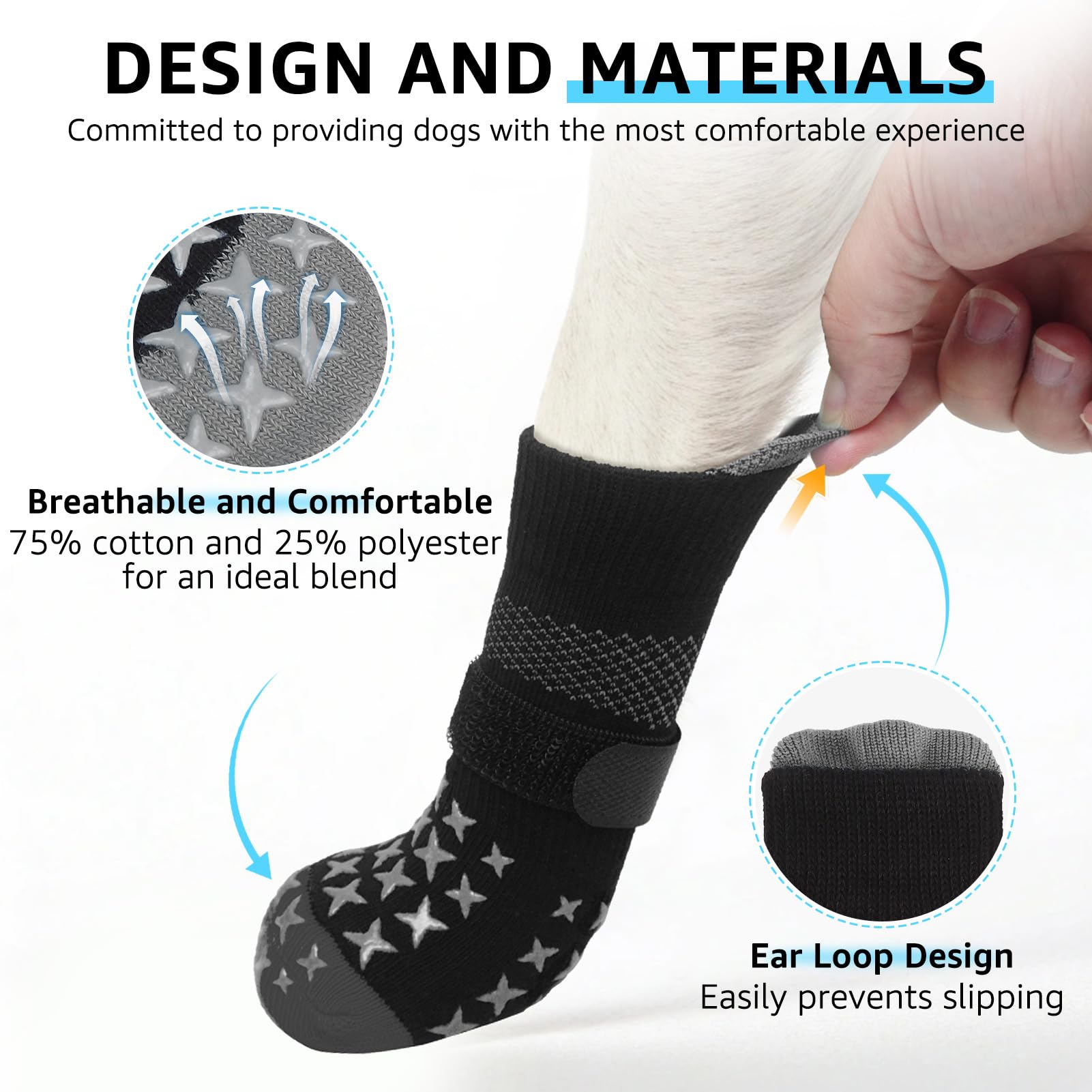 SCENEREAL pull-tab design enables easy adjustment if socks slip during activity.