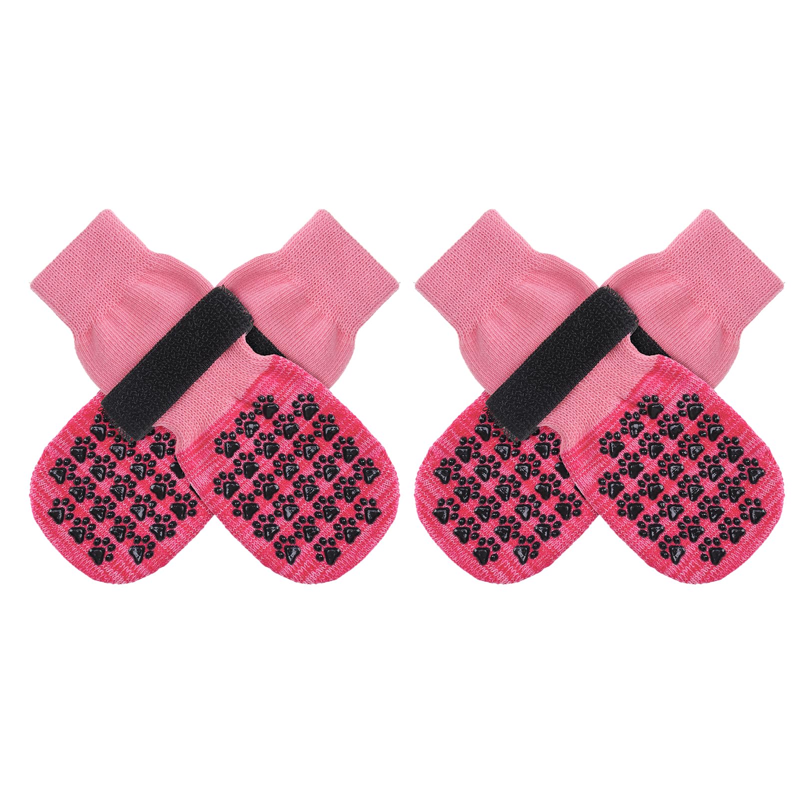 SCENEREAL dog socks size guide helps ensure a secure, comfortable fit.