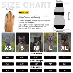 SCENEREAL dog socks in soft breathable fabric for comfortable paw wear.