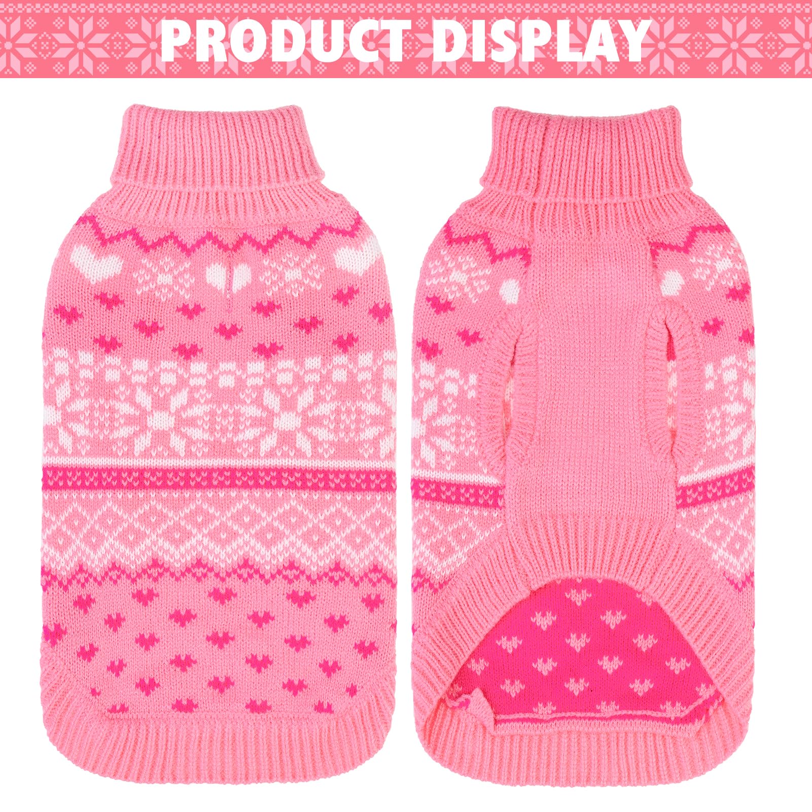 SCENEREAL dog sweater soft fabric close-up emphasizes comfortable fit.