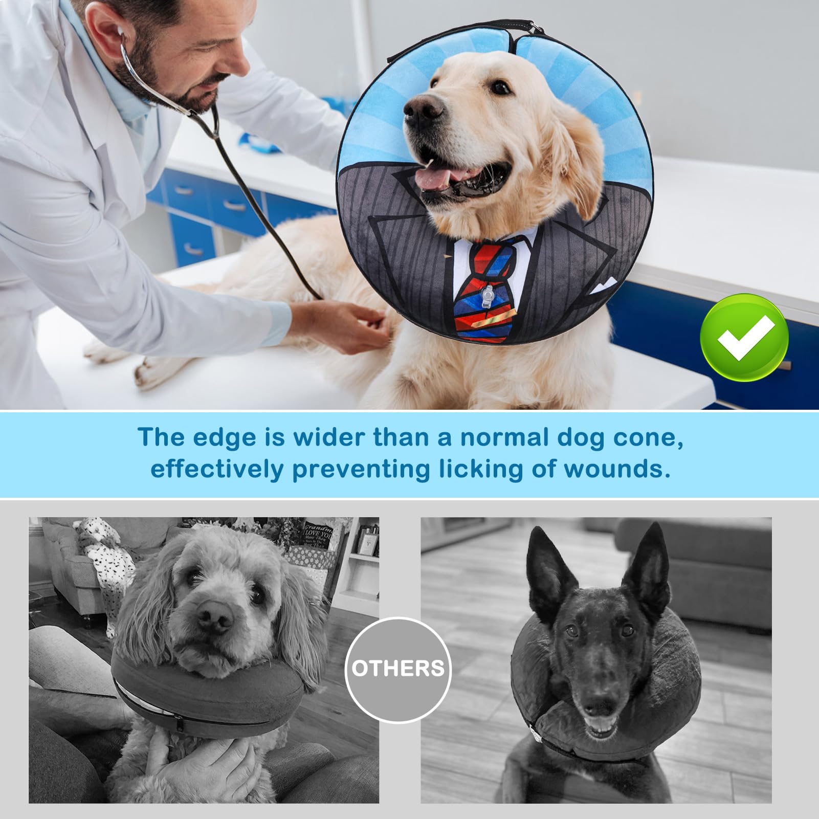 SCENEREAL zippered opening enables easy machine washing.