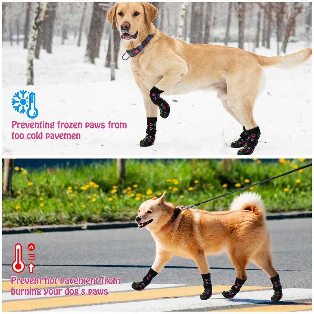 SCENEREAL fashion paw prints design adds playful style.