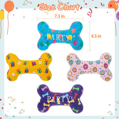 SCENEREAL four-pack dog toys package for versatile play