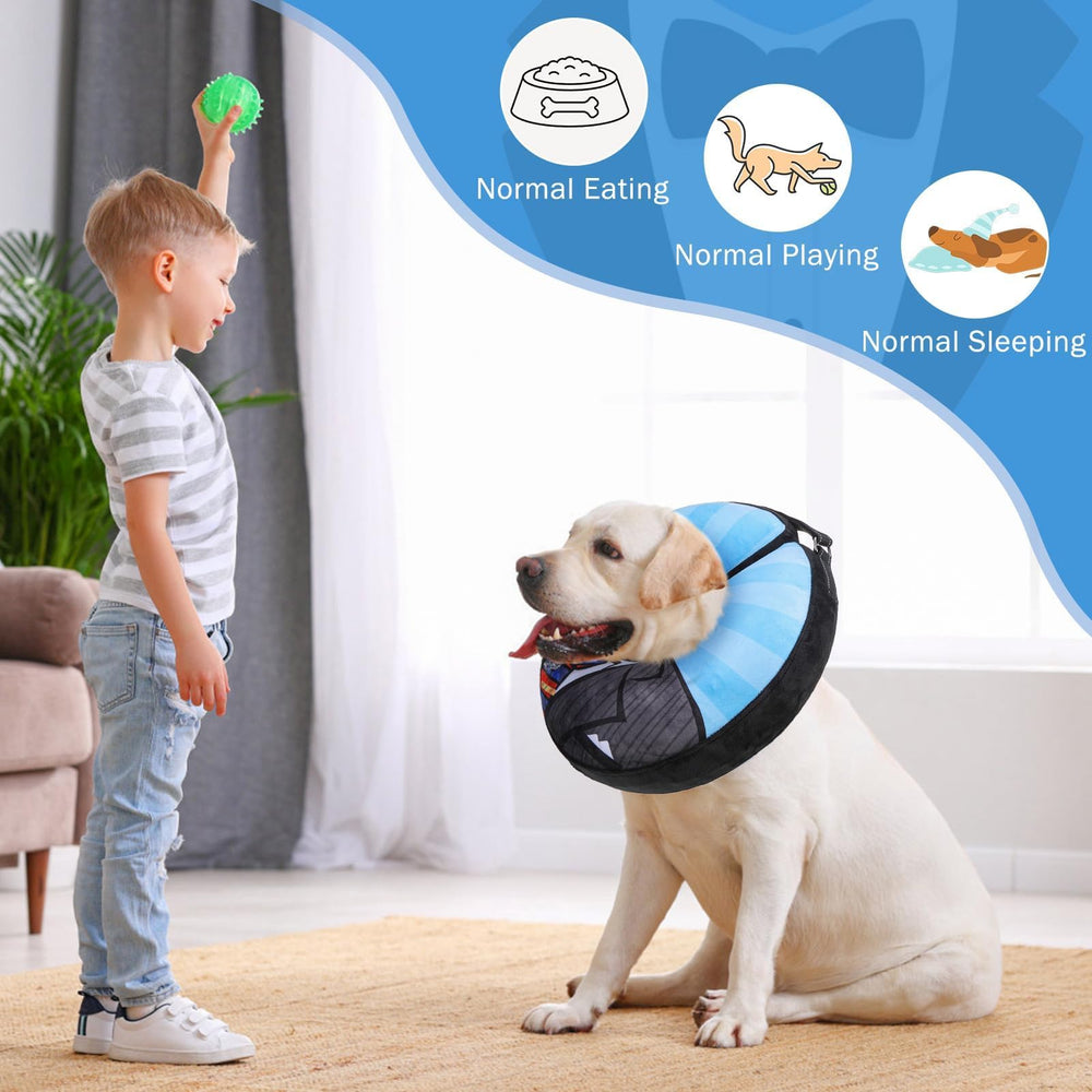 SCENEREAL inside strap adjustable collar ensures secure, customized fit.