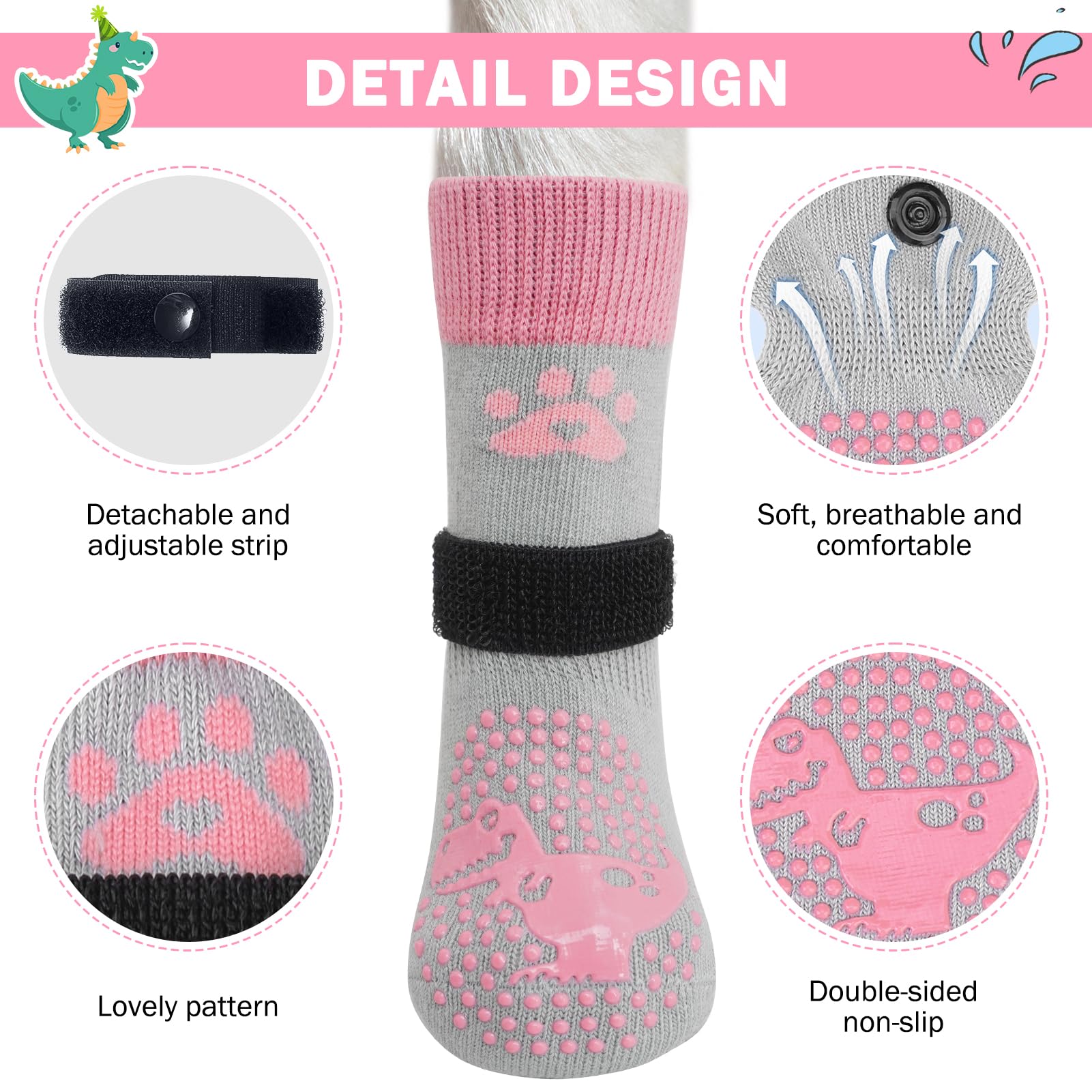 SCENEREAL 3-pair packaging for easy rotation and cleaning