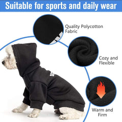 SCENEREAL Security Dog Hoodie soft skin-friendly material for daily activity