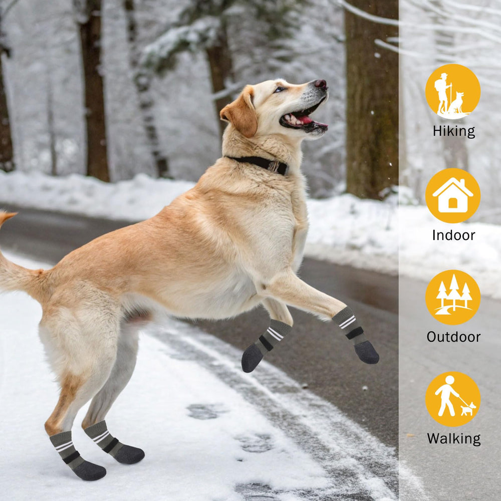 SCENEREAL winter paw protection outdoors for snowy surfaces