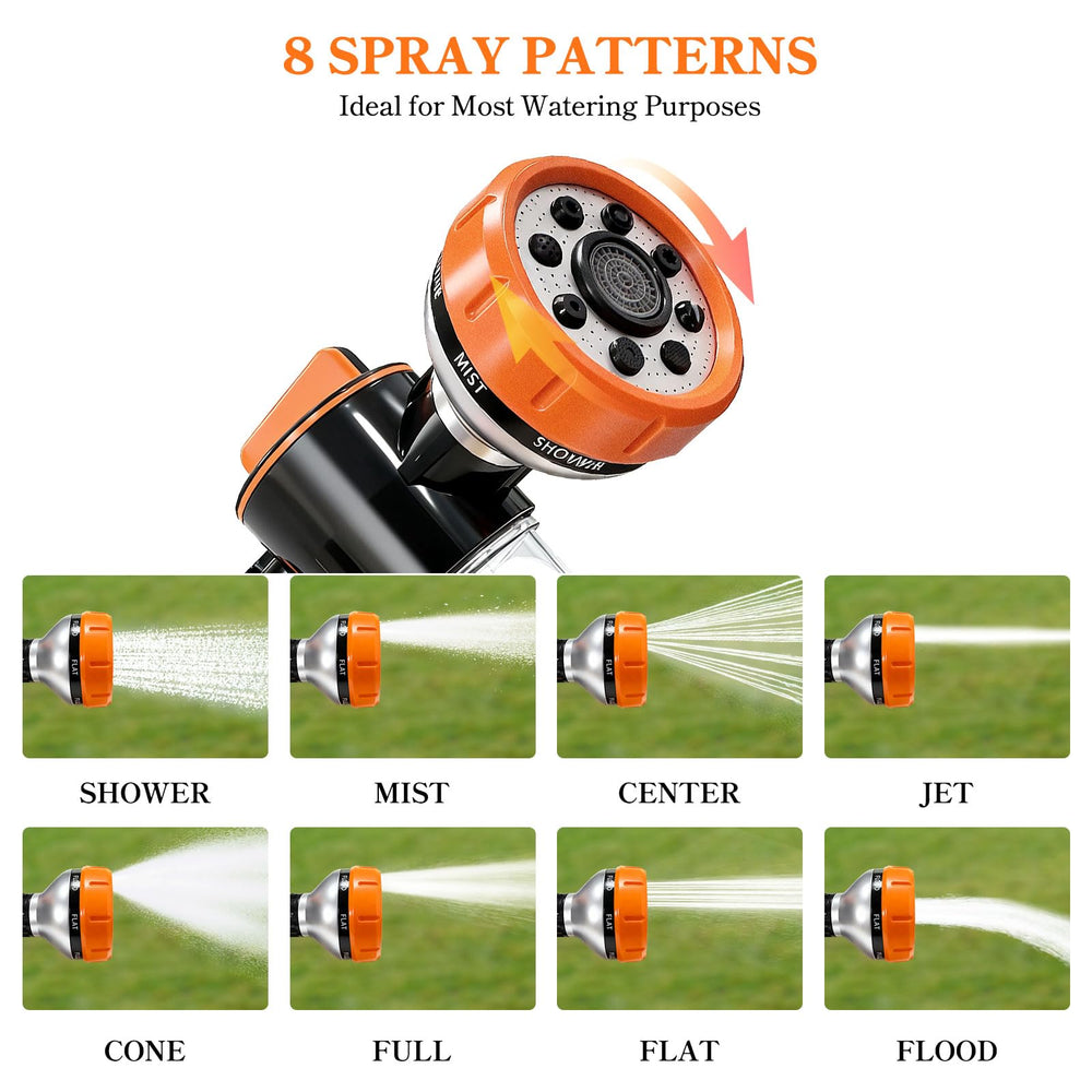 SCHITEC multi-use sprayer connects to garden and indoor hoses for many tasks.