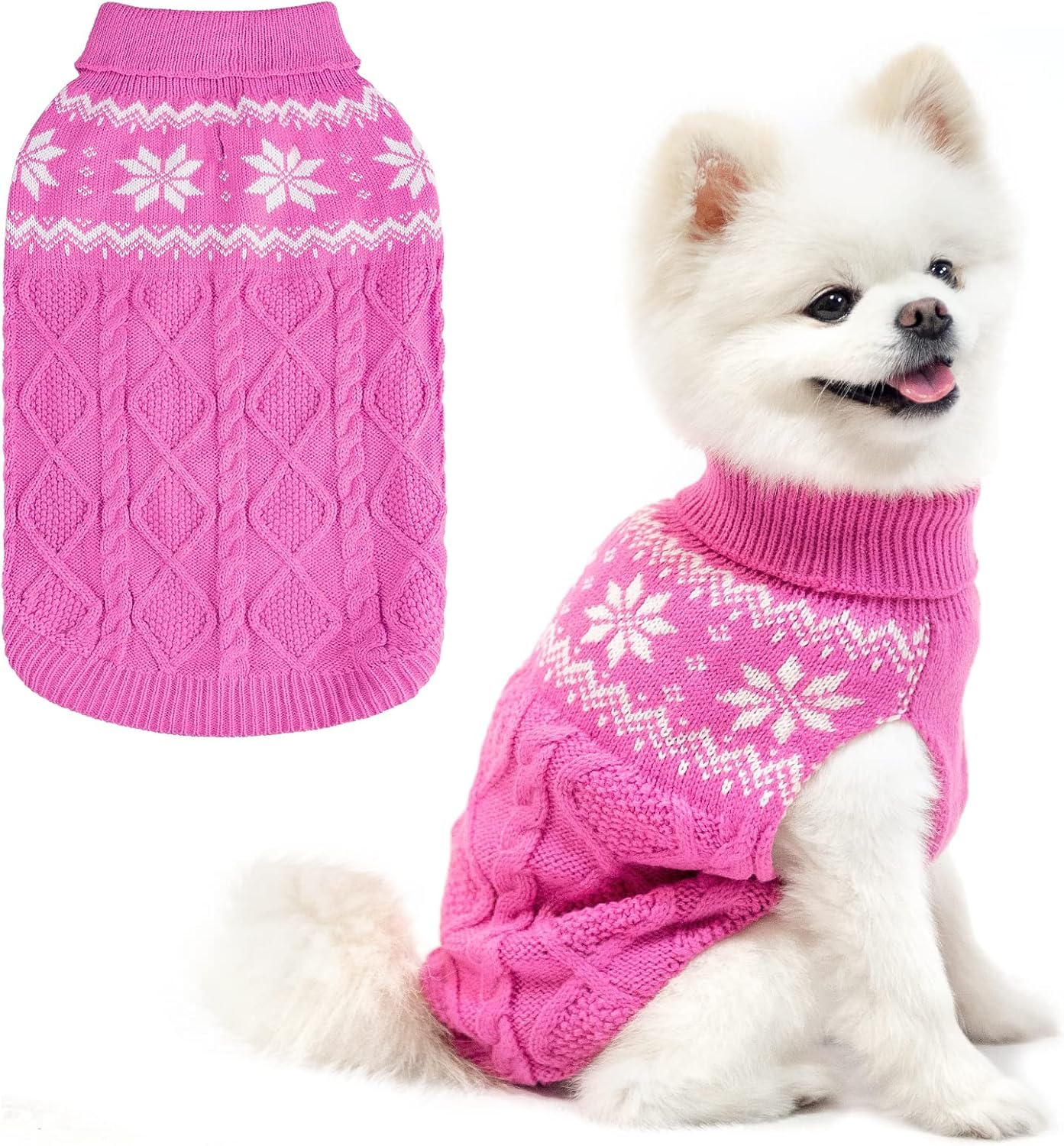 SCIROKKO suéter para perros, abrigo de invierno con diseño clásico para estilo y abrigo