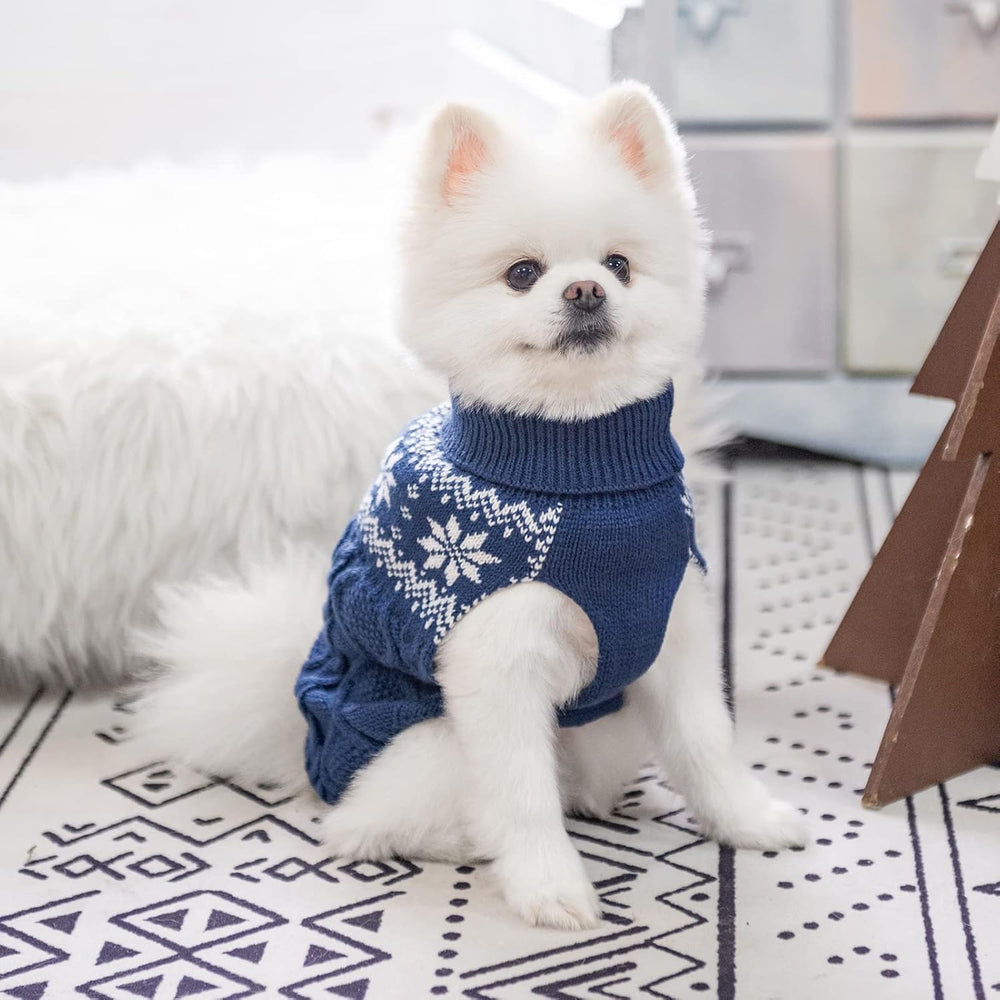 SCIROKKO suéter para perro, tejido clásico, diseño versátil para interiores y exterior.