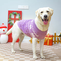 SCIROKKO dog sweater size chart shows S-ML fit for accurate seasonal comfort