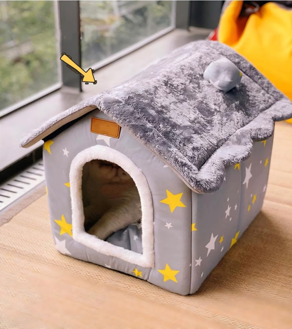 Scnbom size S fits pets up to 8 lbs for snug naps.