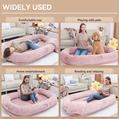 SCNUT Ultra-Soft Dog Bed orthopedic foam core supports restful naps.