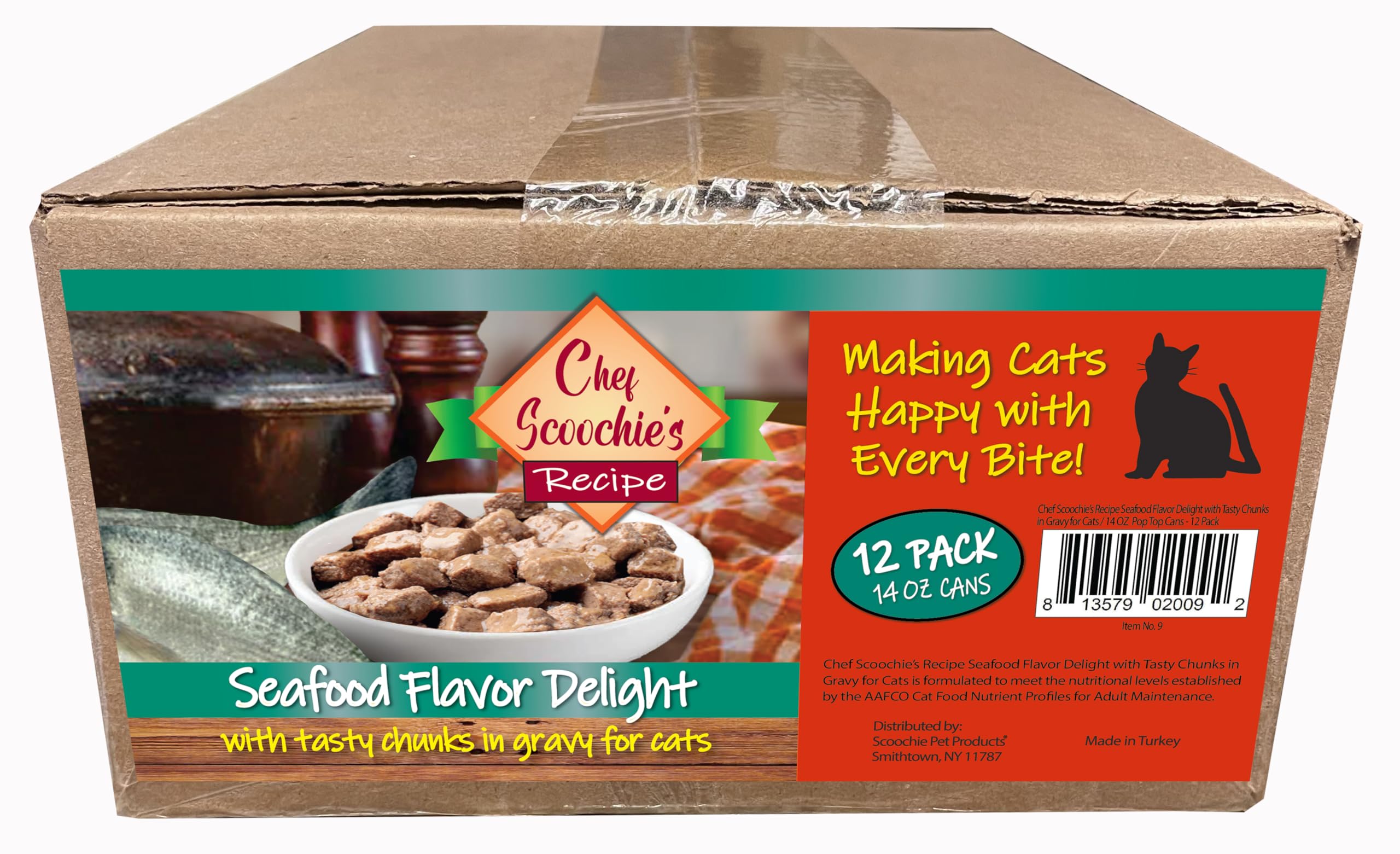 Scoochie Pet Products 12-pack provides consistent quality across daily meals.