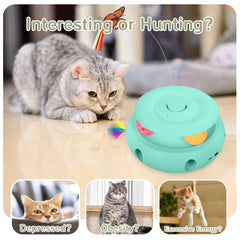 Scsuupoee six-holes mouse-launch toy prompts dynamic chase and ambush