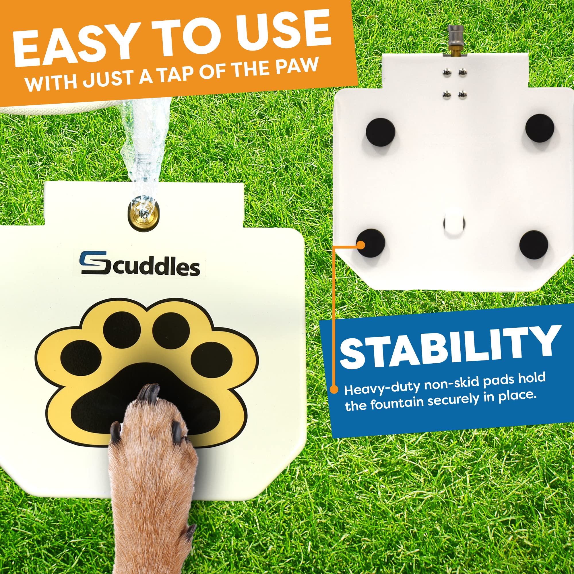 Scuddles hydration toy supports active outdoor play and thirst relief.