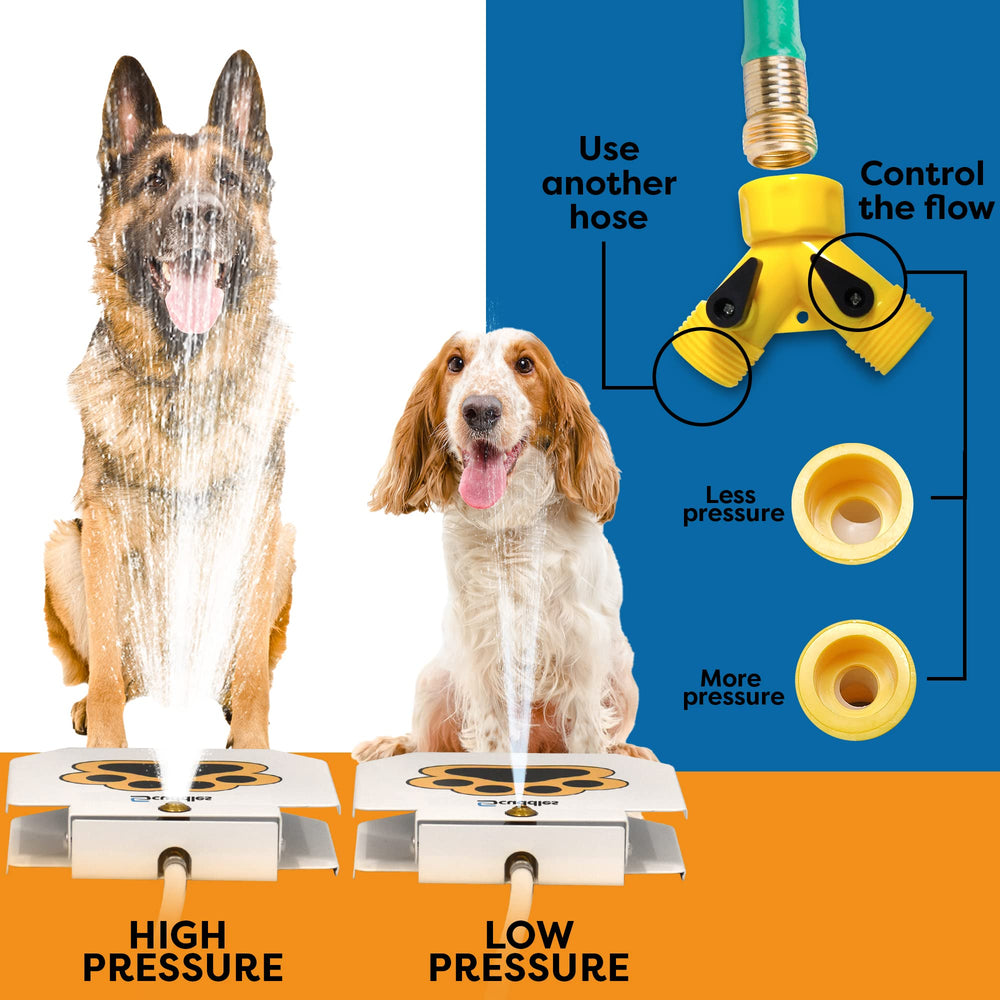 Scuddles sprinkler toy promotes playful hydration in yard or patio.