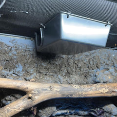 SDZGQPET Amypet reptile hide open-inside image demonstrates easy cleaning and maintenance.