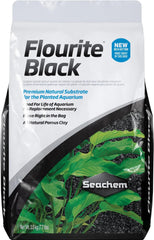 Seachem Flourite Black Clay Gravel bag ready for planted tanks and stable substrate.