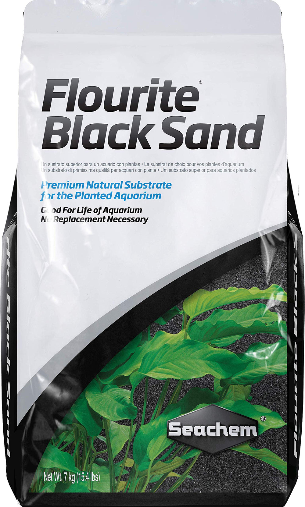 Seachem Flourite Black Sand bucket substrate for planted aquariums