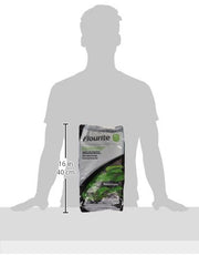 Seachem Flourite Gravel 7lb close-up demonstrates easy-to-use, US-made aquarium substrate.