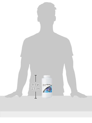 Seachem Malawi/Victoria Buffer packaging shows recommended use with cichlid lake salt.