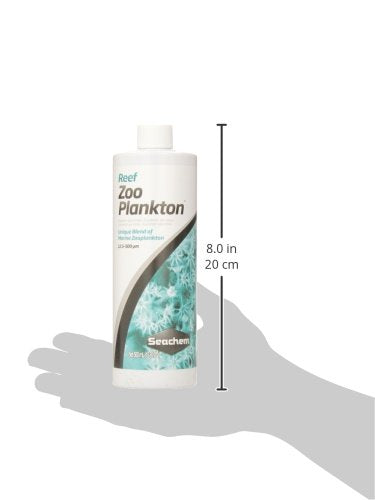 Seachem Reef Zooplankton label highlights US manufacturing