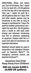 Seachem Stability estabilizando el biofiltro en acuario de agua dulce