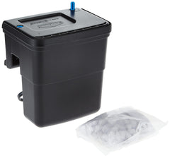 Seachem Tidal Power Filter top view showing maintenance alert and side outlet for easy care.
