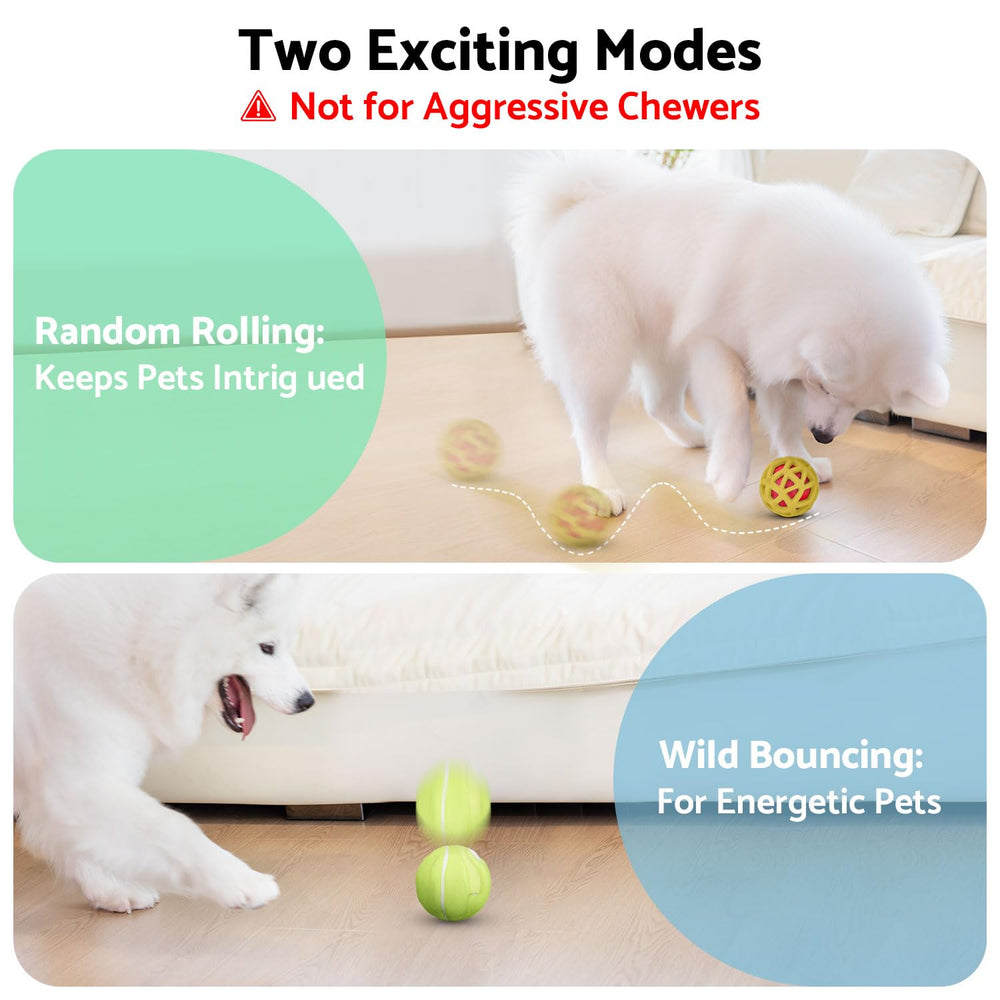 seagi interactive dog ball motion-activated engages dogs with unpredictable paths