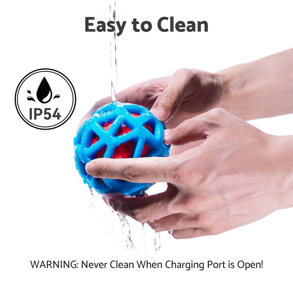 Seagi interactive dog toy blue ball replaceable covers extend lifespan and options