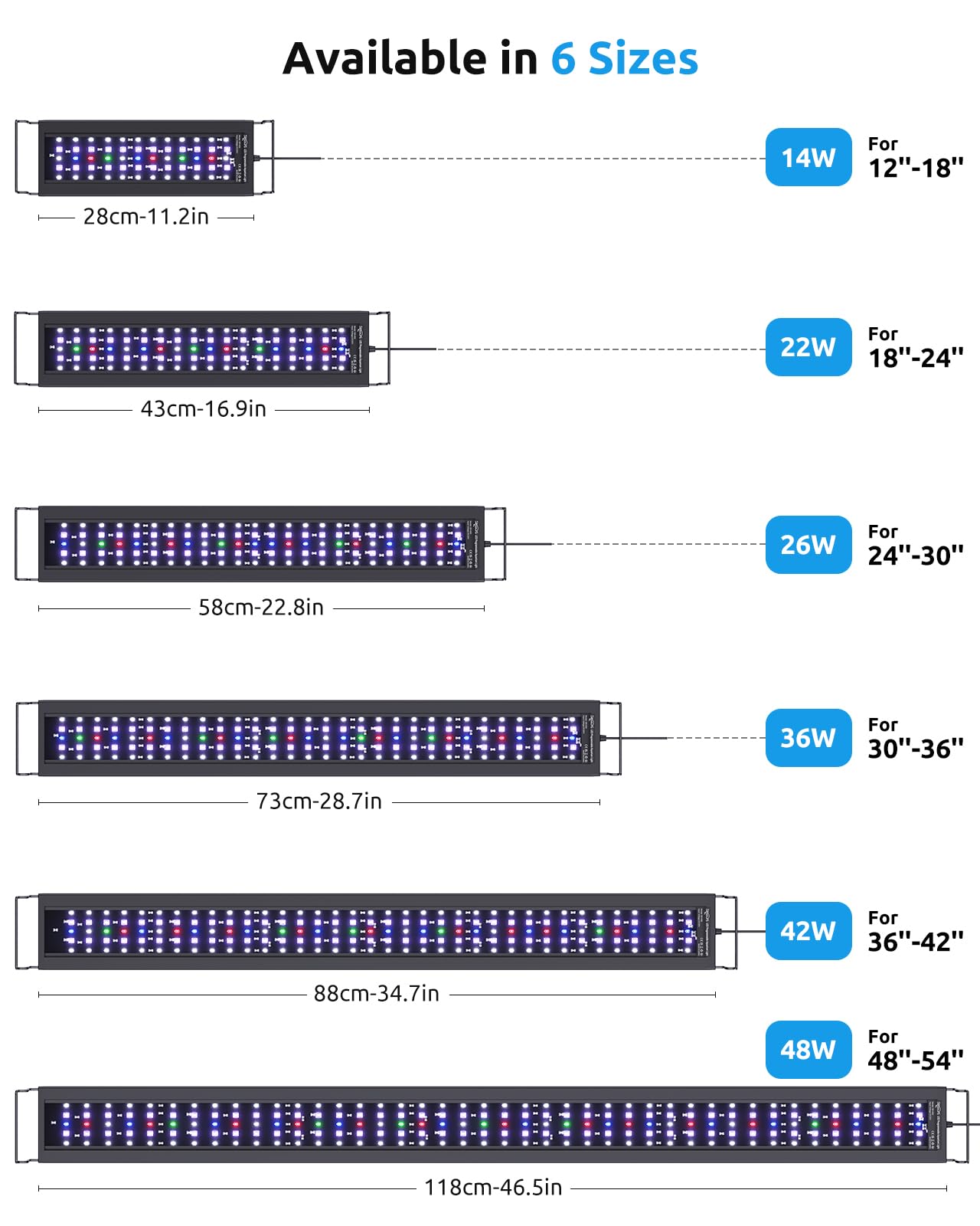 SEAOURA 5-stage timer mode supports natural day-night transitions.