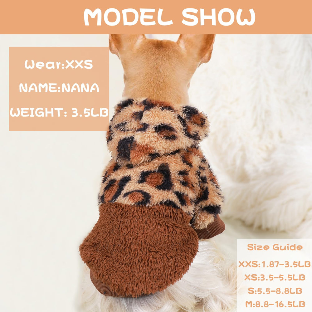 Sebaoyu dog hoodie packaging image suggests gift-ready presentation for holidays or birthdays.