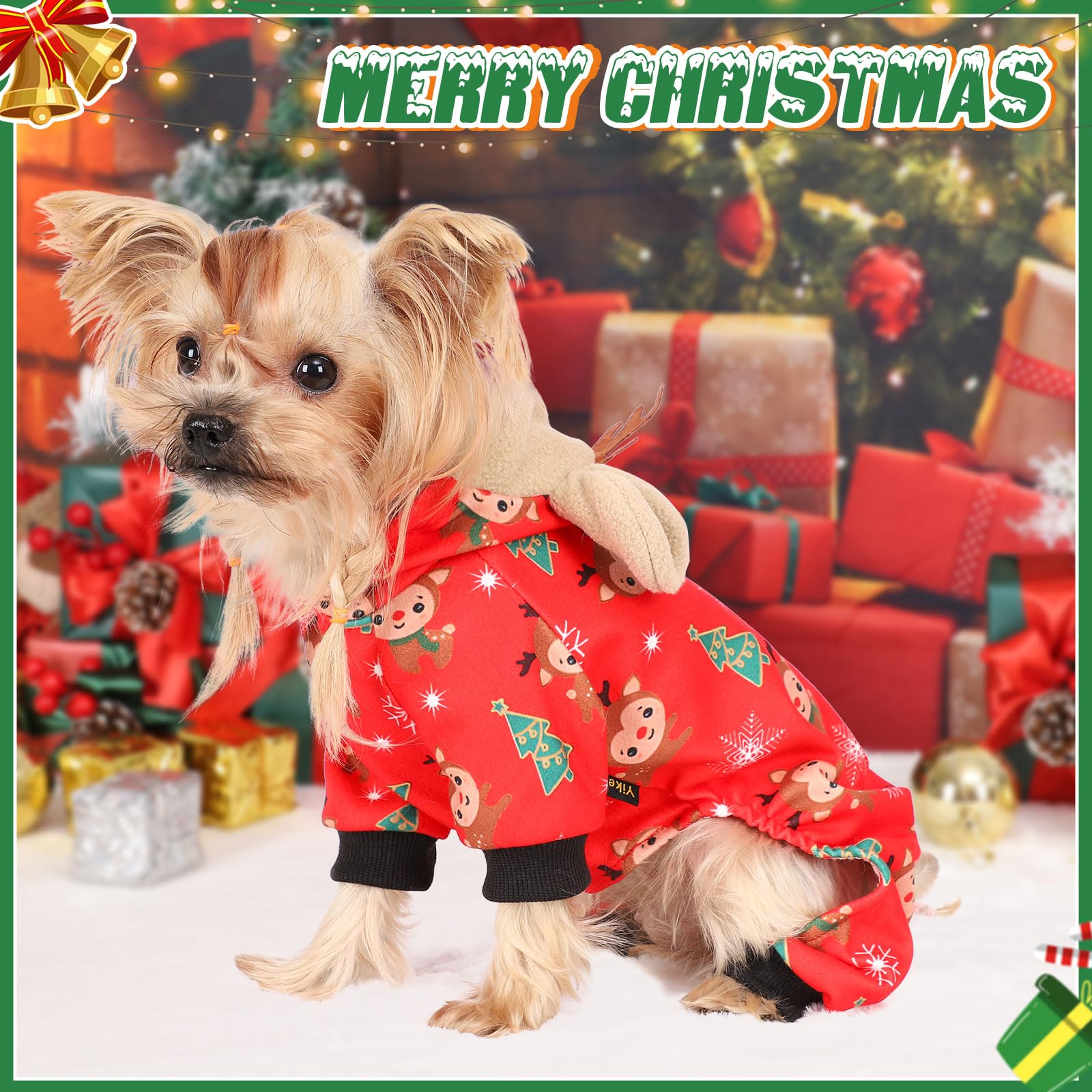 Sebaoyu dog pajama packaging display highlights gifting option for small dogs.