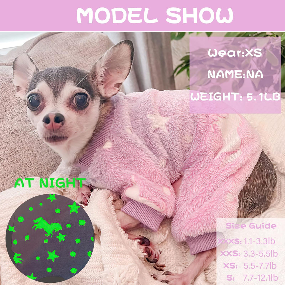 Sebaoyu glow-in-the-dark pajamas ideal for holiday parties and night photos