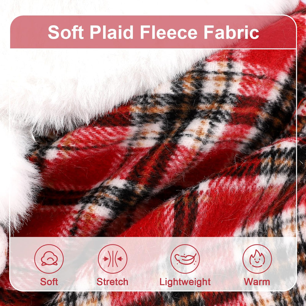 Sebaoyu dog sweater with fleece lining adds soft warmth for chilly days