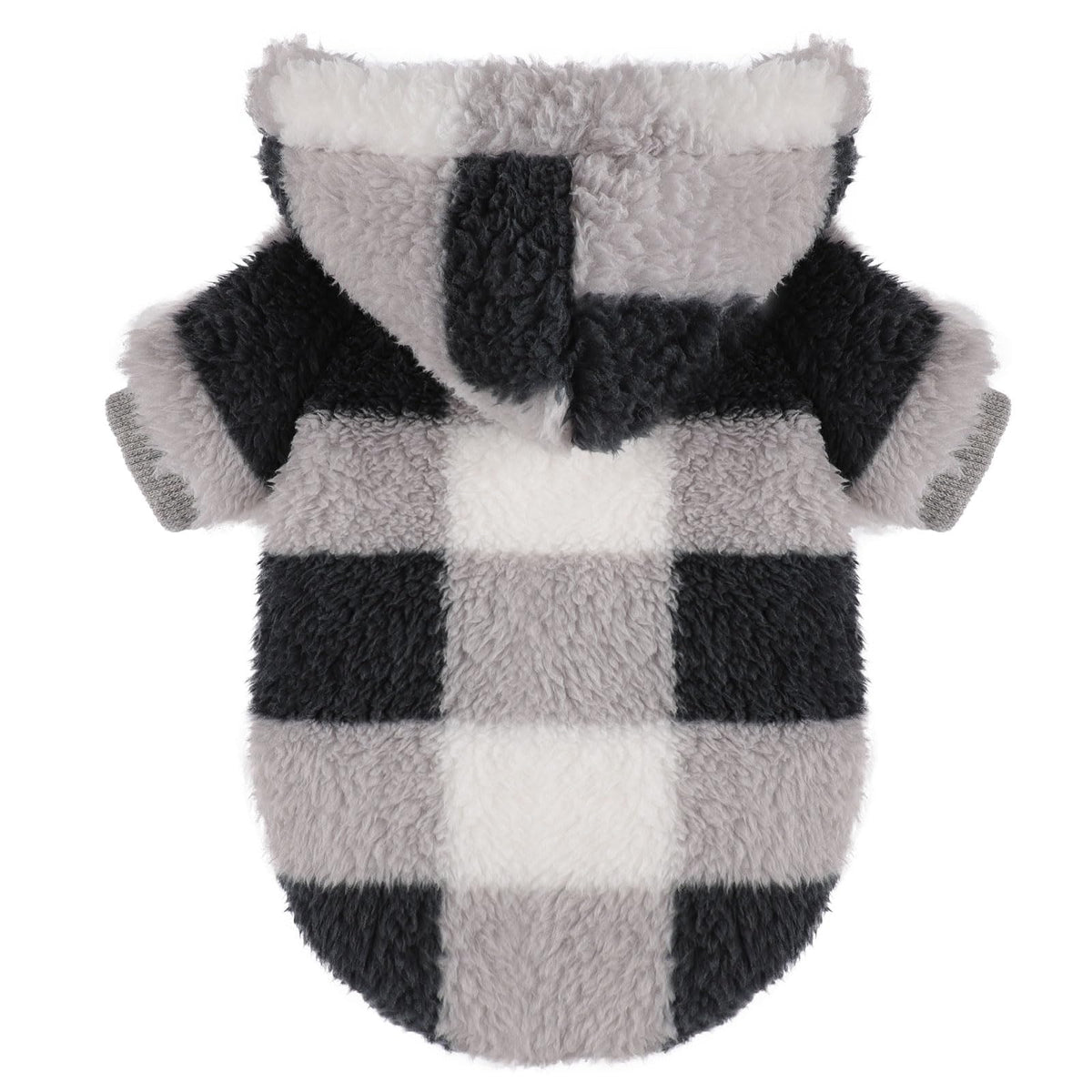 Sebaoyu dog sweater small hoodie front view for warm everyday wear on chilly days