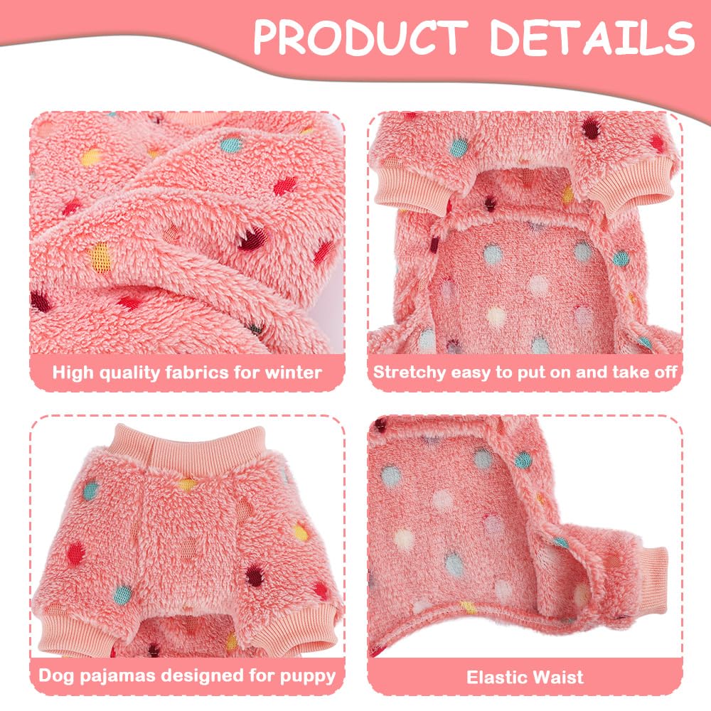 Sebaoyu mini-pet clothing set warm pajama for cats and dogs.