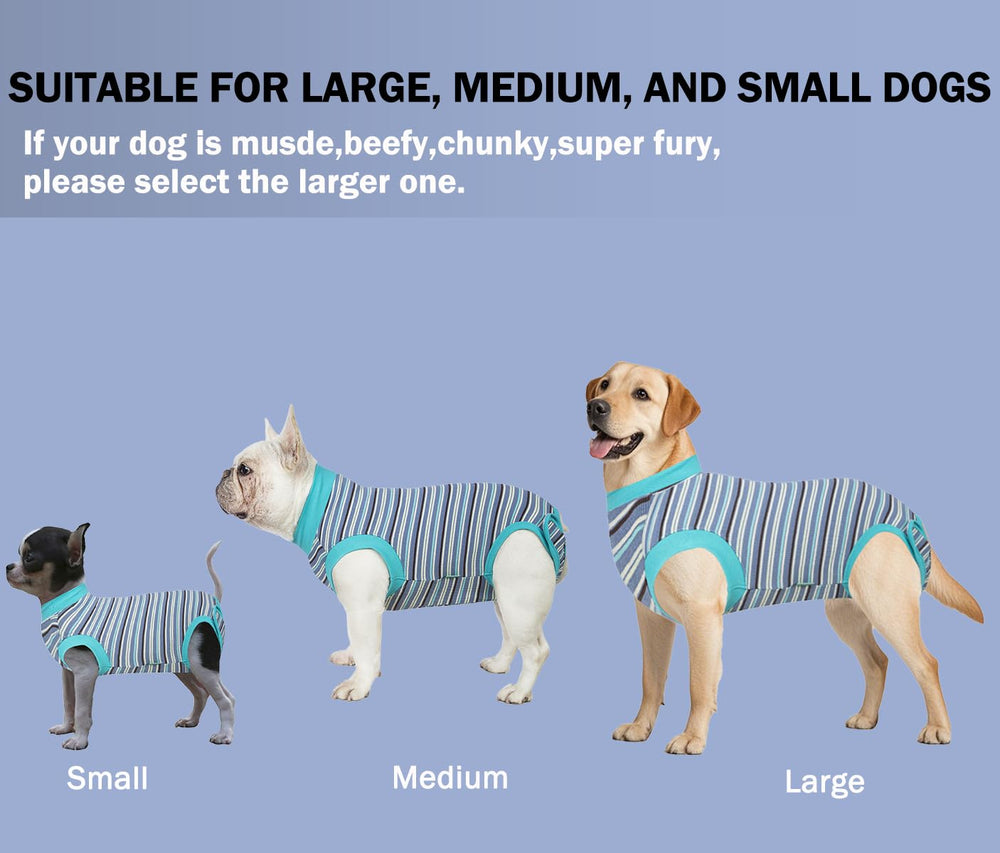 Sebidtco abdominal wounds anti-lick suit secure fit reduces irritation during healing