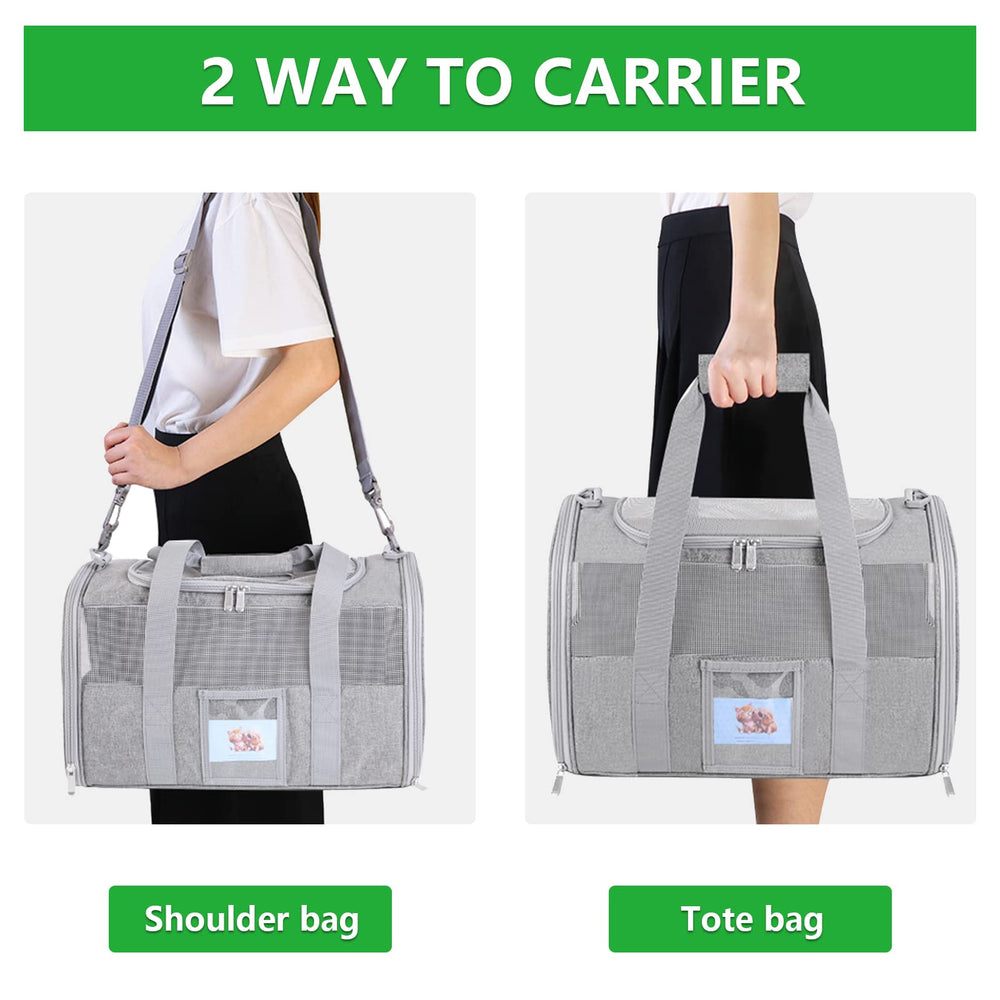 SECLATO padded handles and adjustable strap enable comfortable carrying