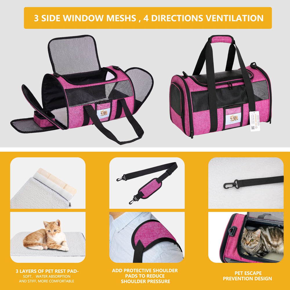 SECLATO removable-fleece-mat interior—easy cleaning and comfort.