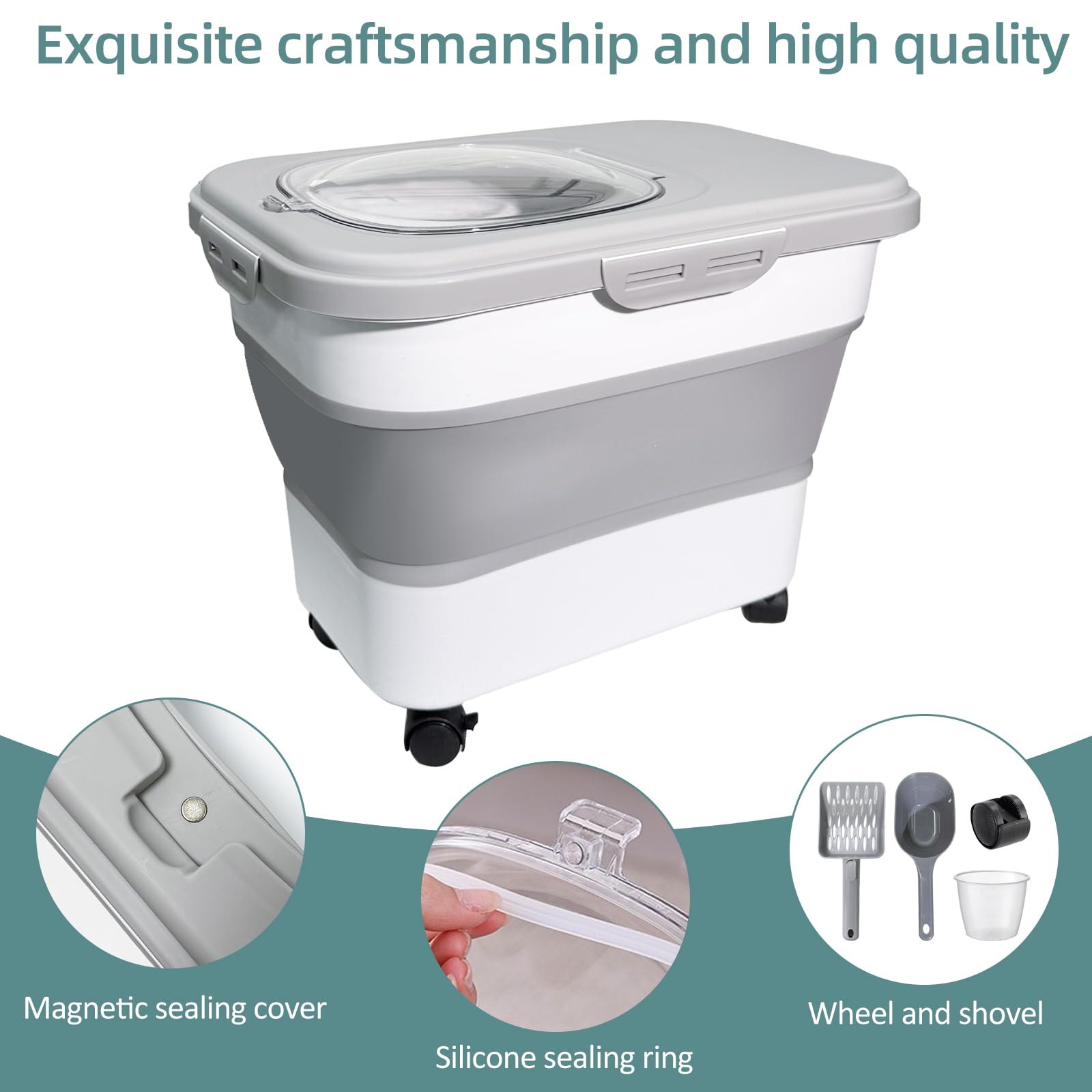 SECOAT BPA-free plastic ensures safe, easy cleaning.