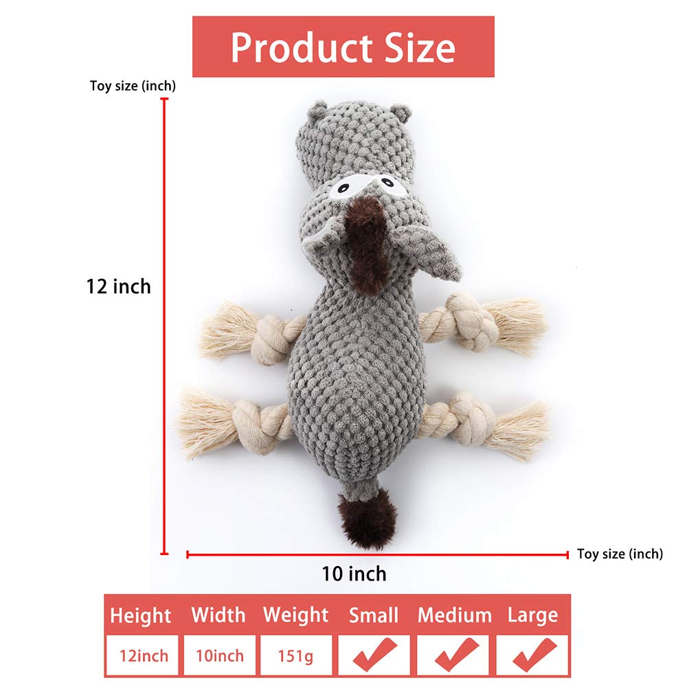 Sedioso donkey dog toy grey for fetch and playful bonding with dogs.
