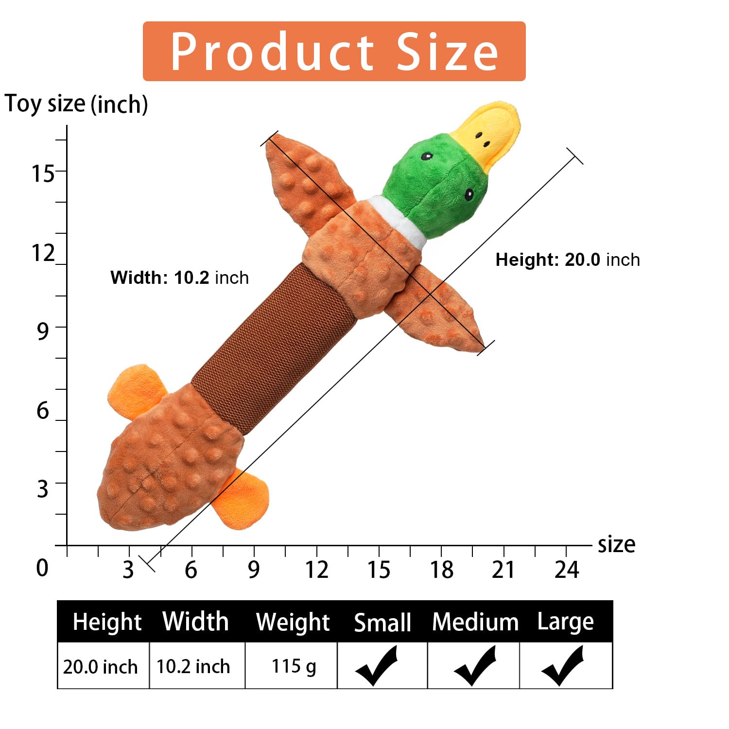 Sedioso duck toy machine-washable for quick cleanup after muddy adventures.