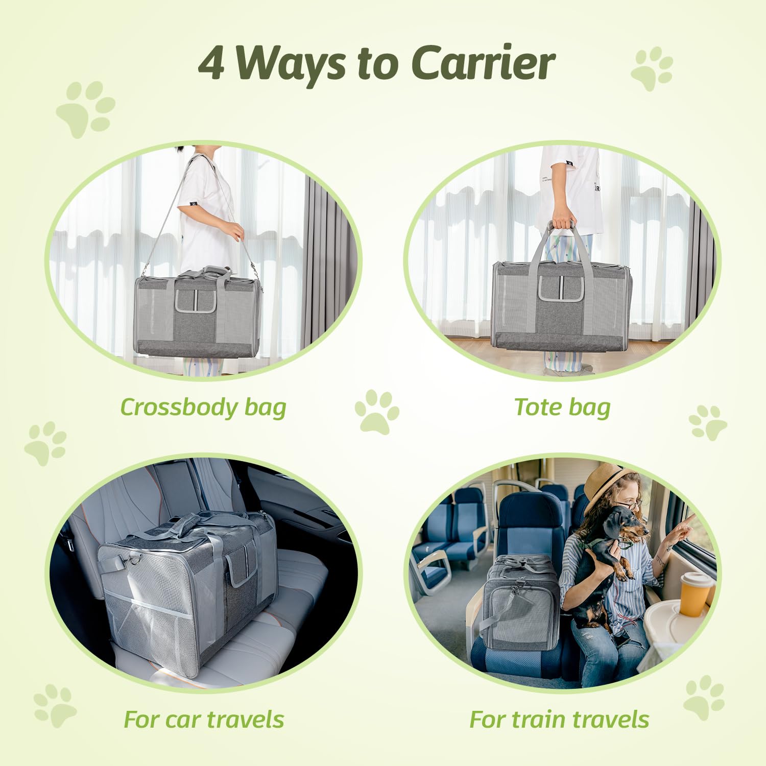 Sedioso all-sided mesh carrier provides great ventilation
