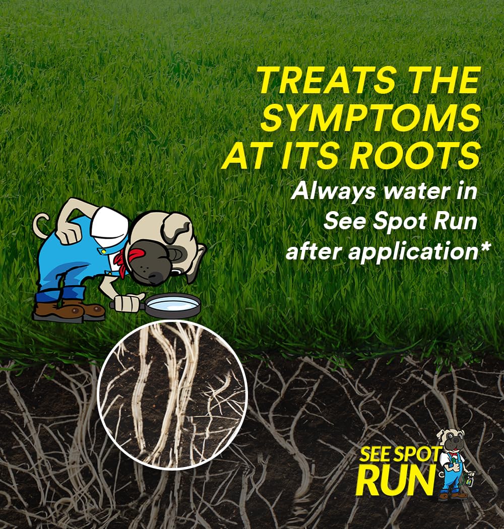 See Spot Run soil-health benefits help greener growth for established or new turf.