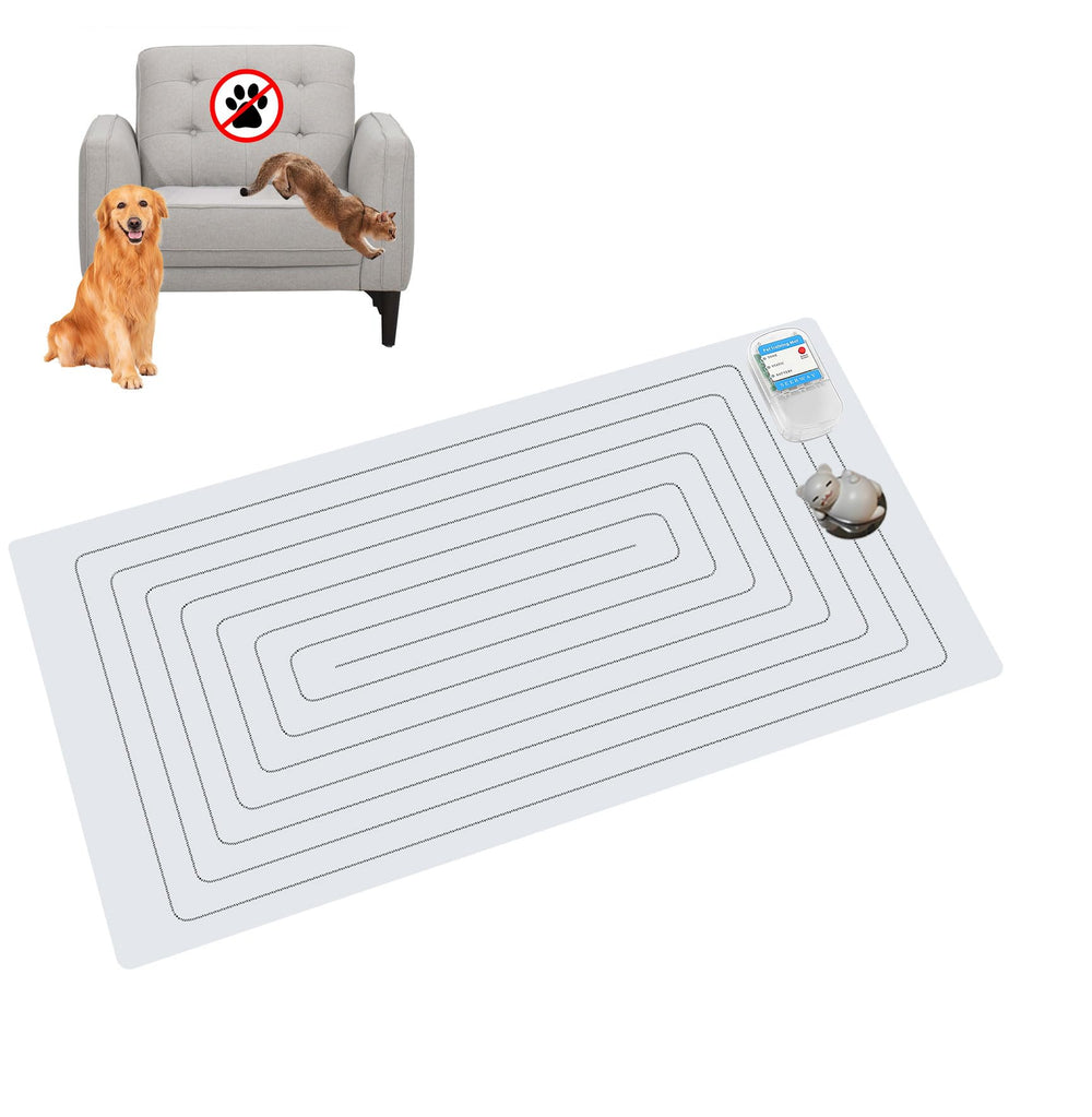 SEERWAY electronic pet training mat tester included demonstrates safe operation for training.